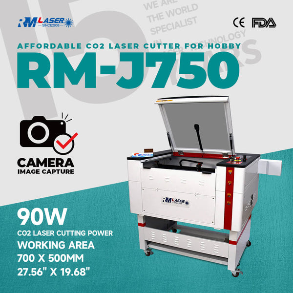 J750 RECI 90W/60W-RF/35W-RF WATT CO2 LASER 28" X 20"